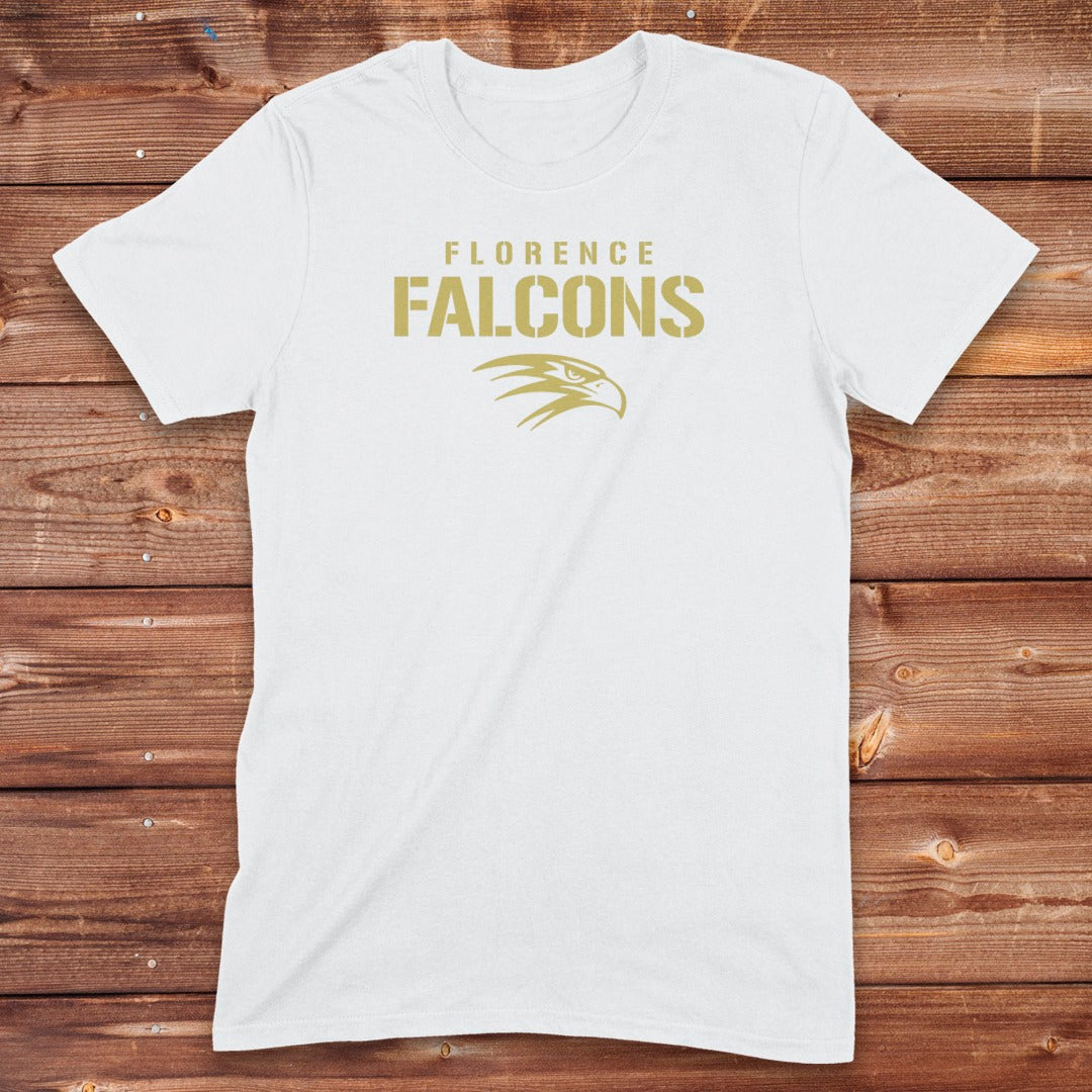Adult - Golden Stencil Falcons | FCSA-026G