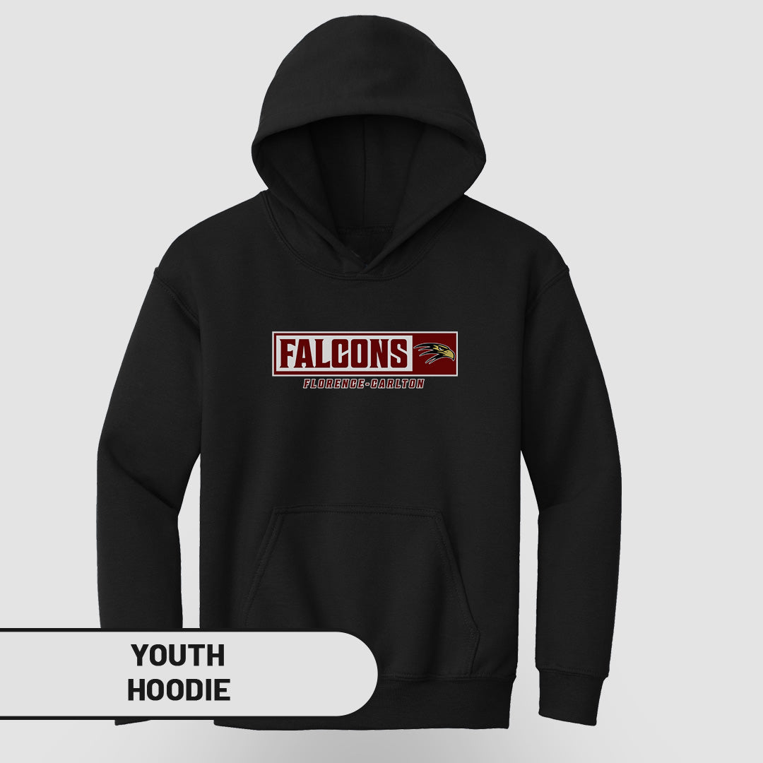 Youth Hoodie Rectangle Falcons | FCS-002