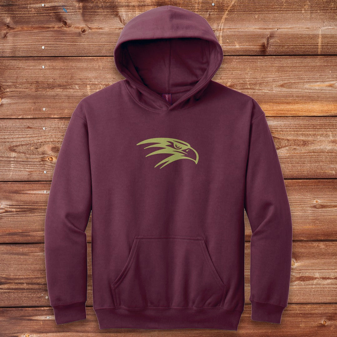 Youth - Simple Golden Falcon Head | FCSA-025G