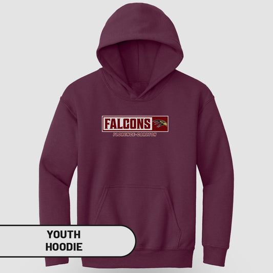 Youth Hoodie Rectangle Falcons | FCS-002