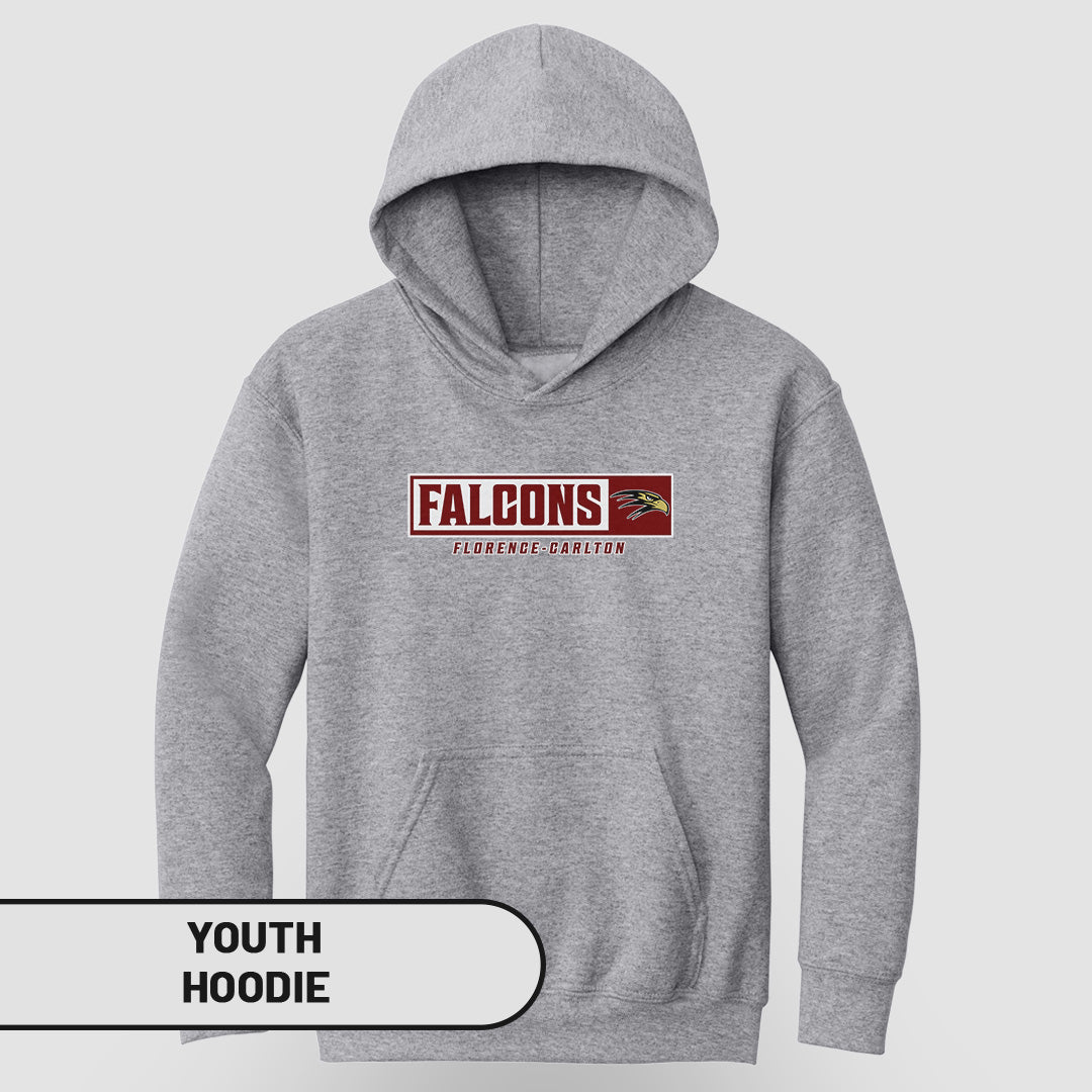 Youth Hoodie Rectangle Falcons | FCS-002