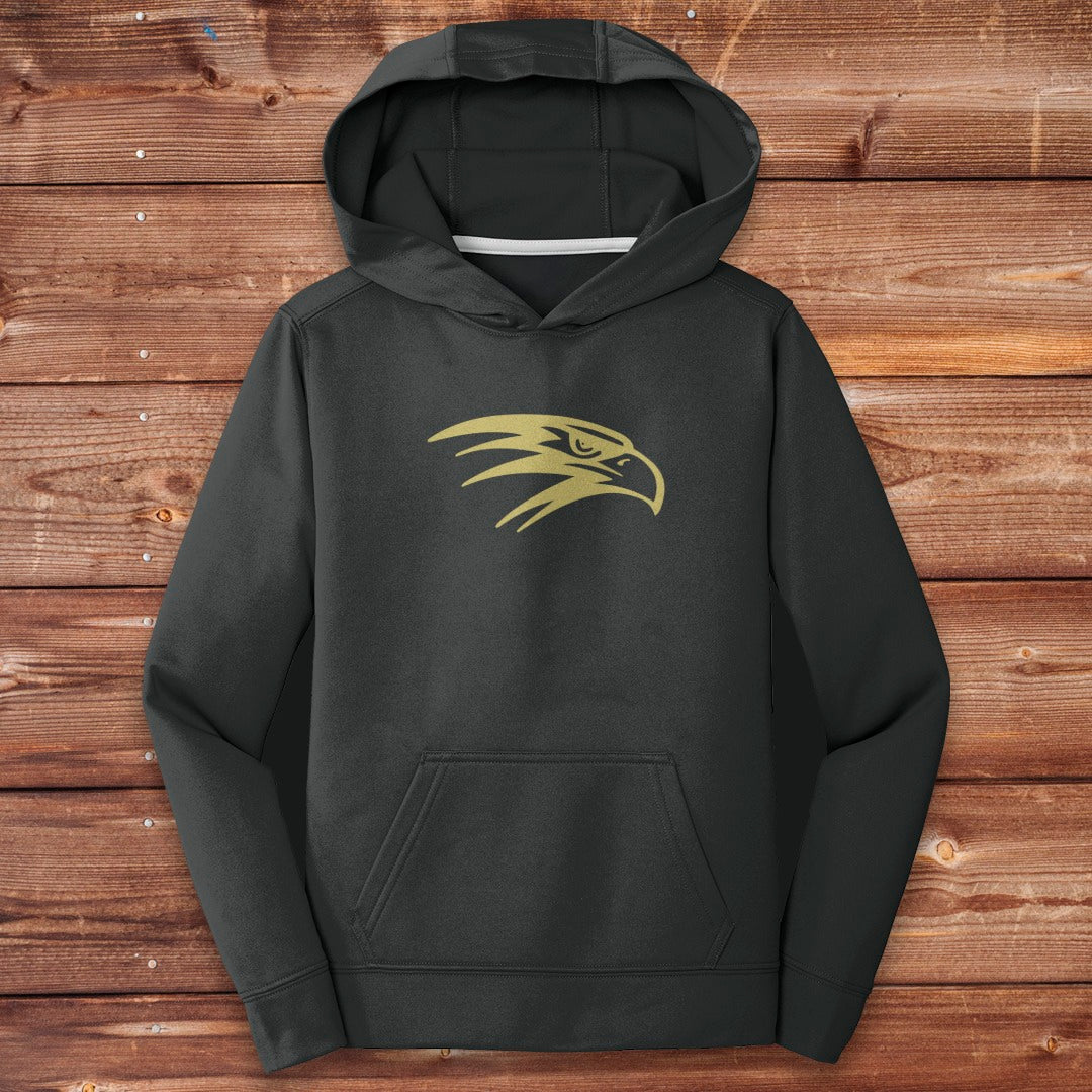 Youth - Simple Golden Falcon Head | FCSA-025G