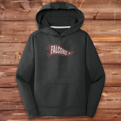 Youth - Vintage Falcons Pennant | FCSP-2025