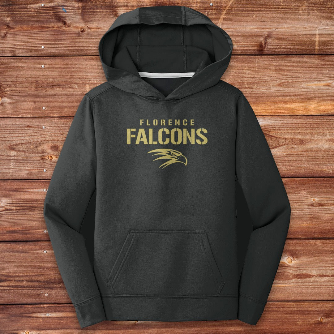 Youth - Golden Stencil Falcons | FCSA-026G