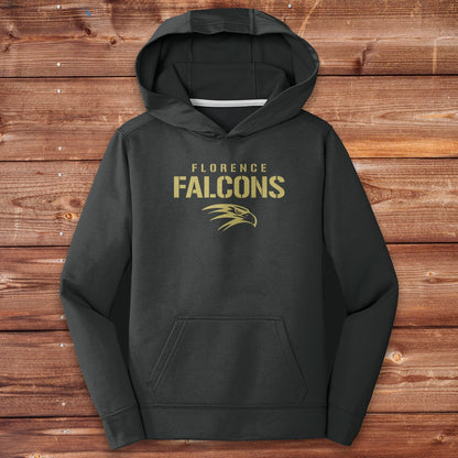 Youth - Golden Stencil Falcons | FCSA-026G