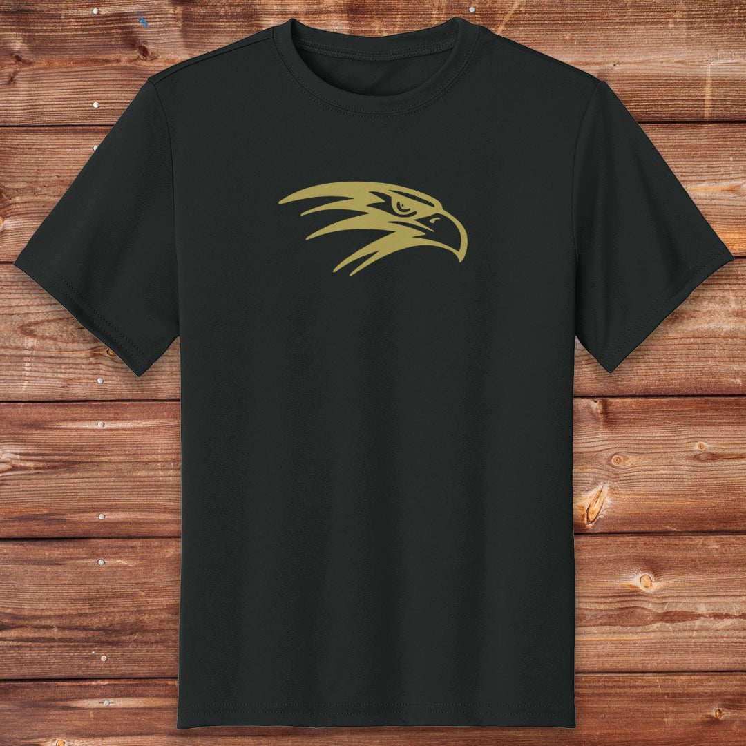 Youth - Simple Golden Falcon Head | FCSA-025G