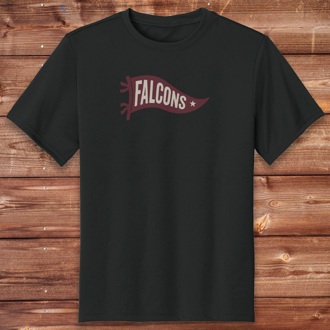 Youth - Vintage Falcons Pennant | FCSP-2025