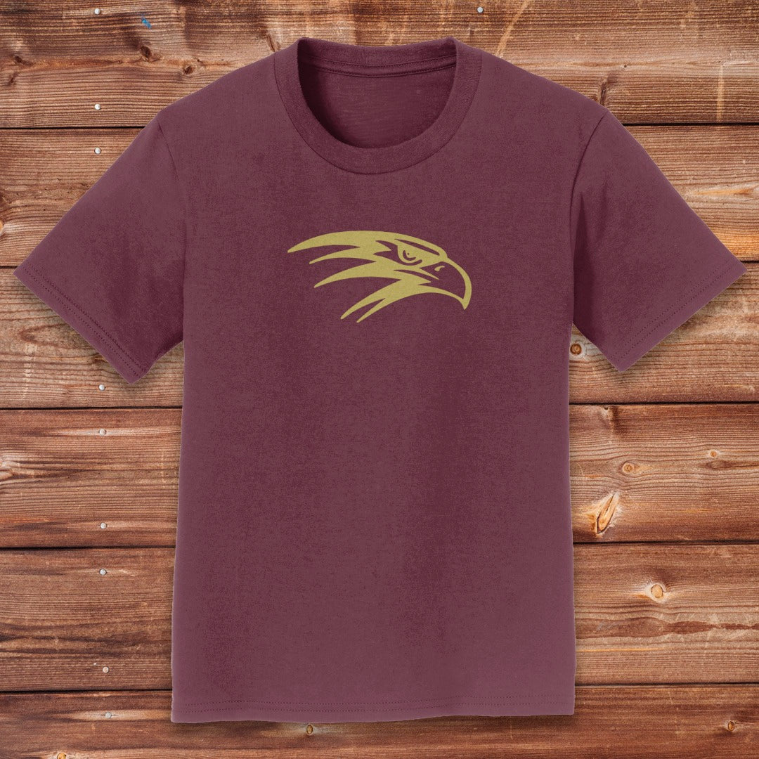 Youth - Simple Golden Falcon Head | FCSA-025G