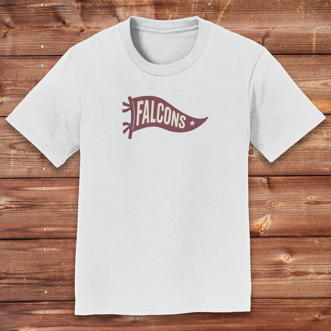 Youth - Vintage Falcons Pennant | FCSP-2025