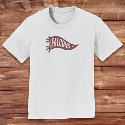 Youth - Vintage Falcons Pennant | FCSP-2025