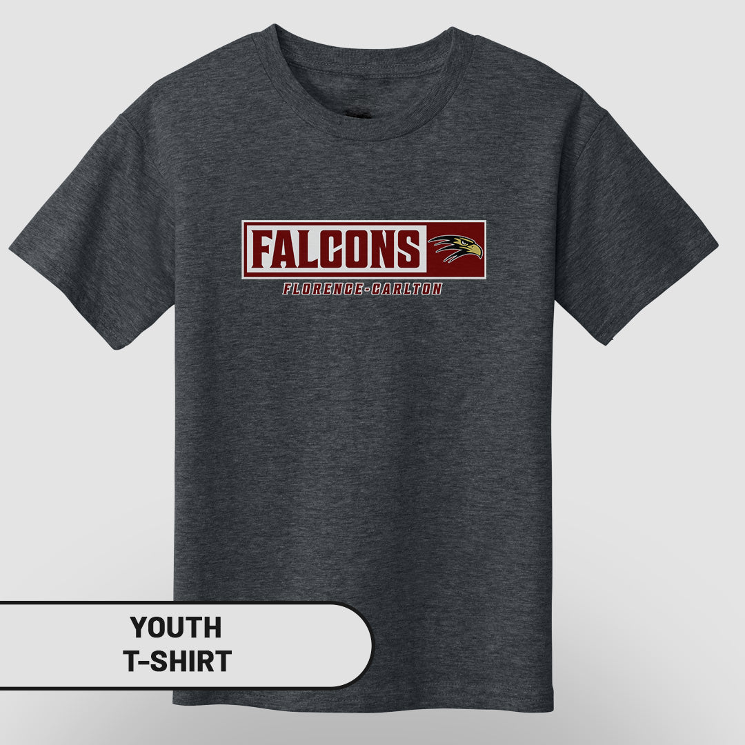 Youth T-Shirt  Rectangle Falcons | FCS-002