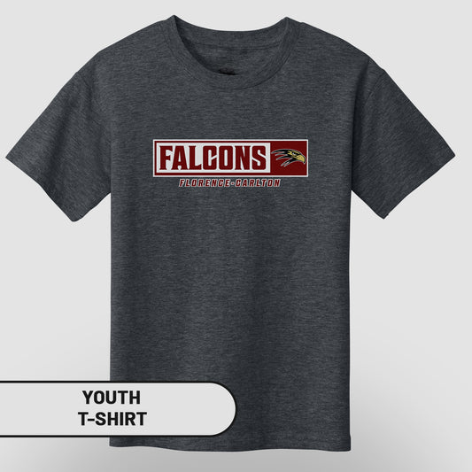 Youth T-Shirt  Rectangle Falcons | FCS-002