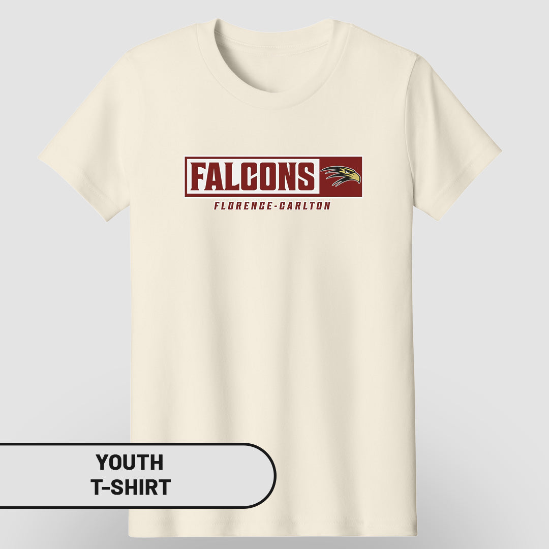 Youth T-Shirt  Rectangle Falcons | FCS-002