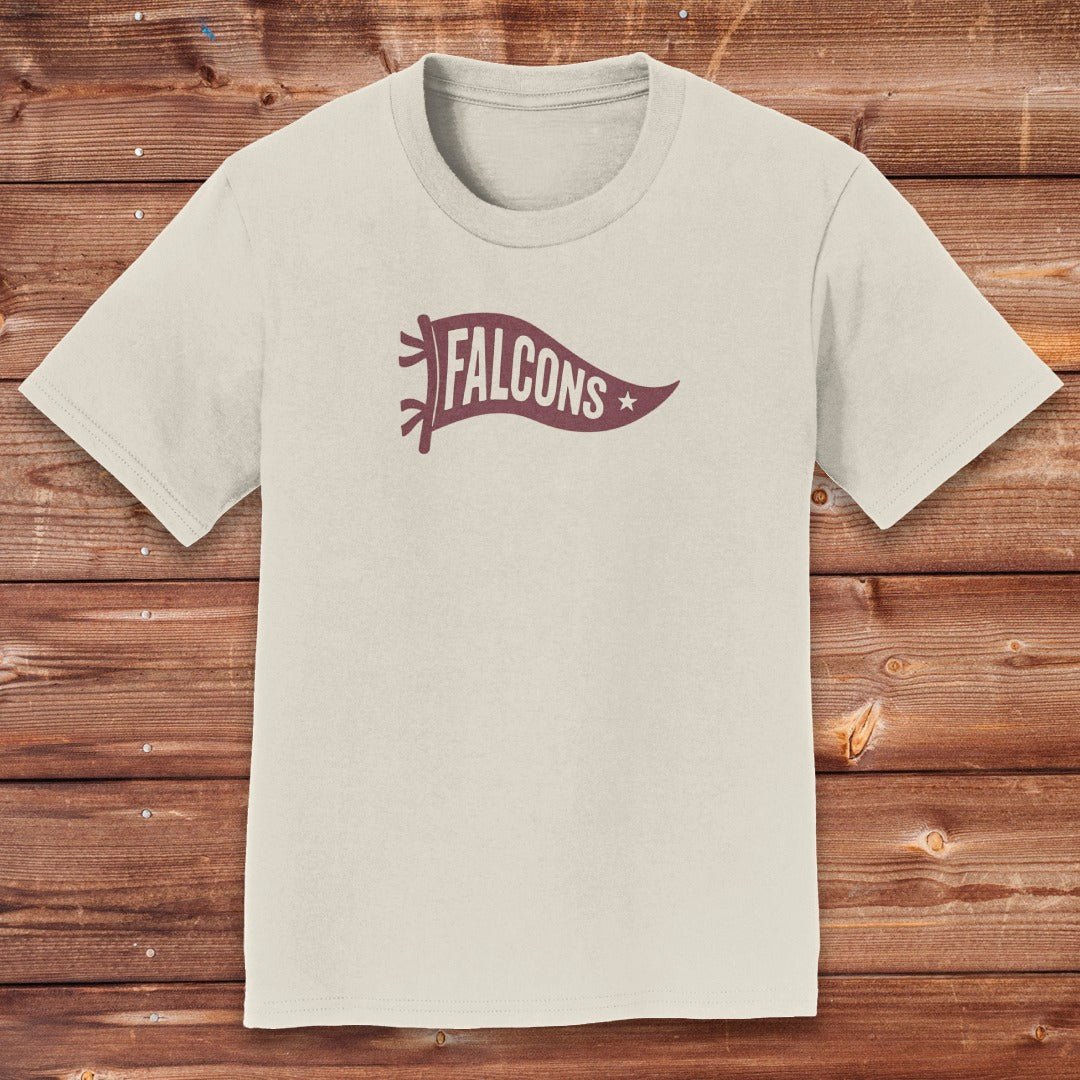 Youth - Vintage Falcons Pennant | FCSP-2025