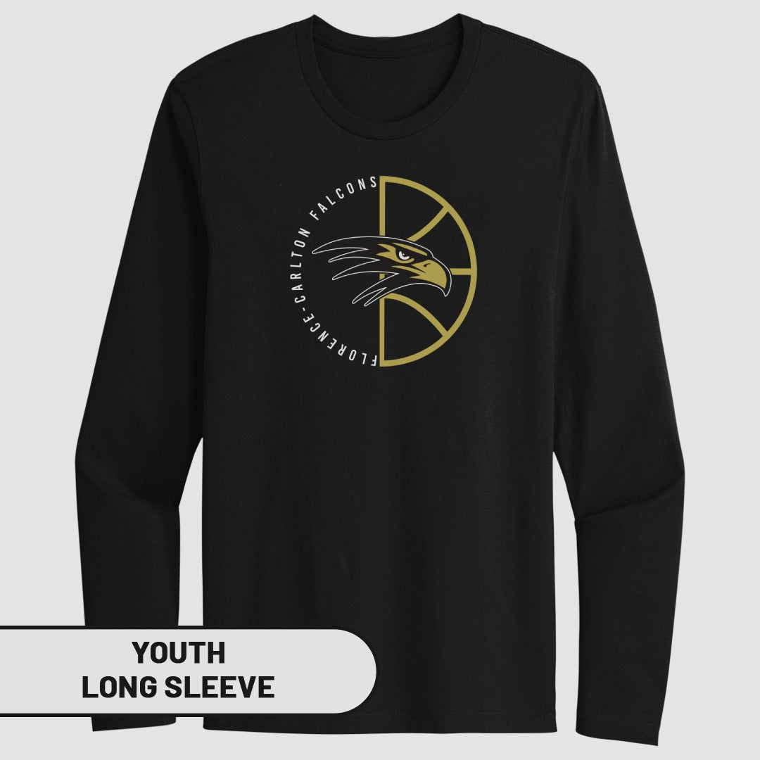 Youth Long Sleeve Florida Falcons Graphic Shirt