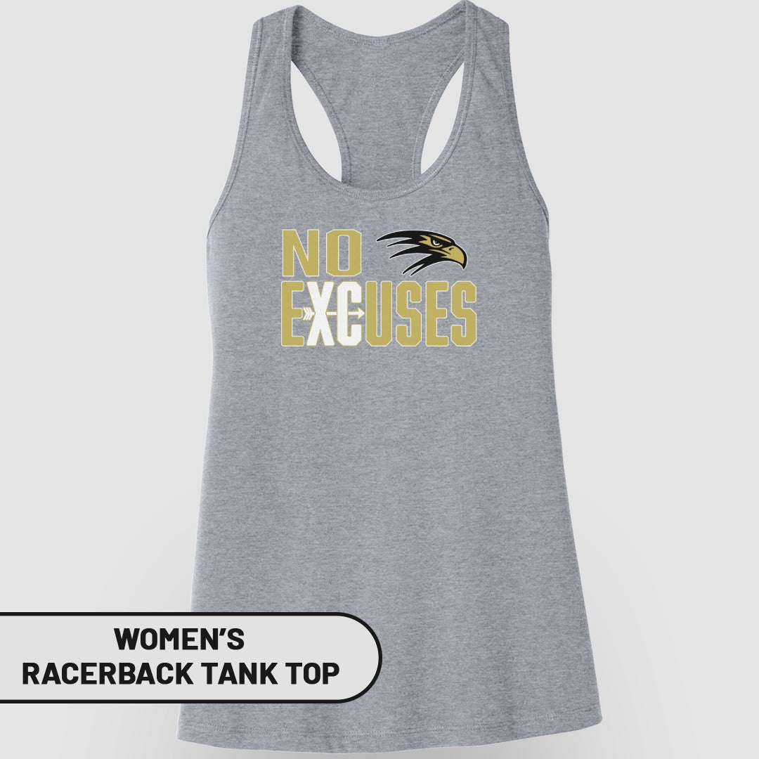 No Excuses Women's Racerback Tank Top
