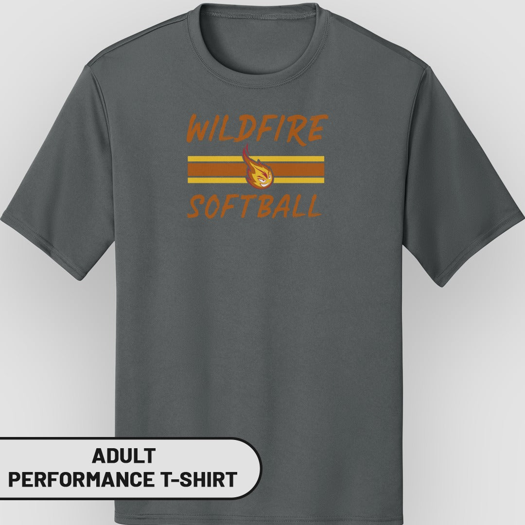 Wildfire Softball Adult Performance T-Shirt