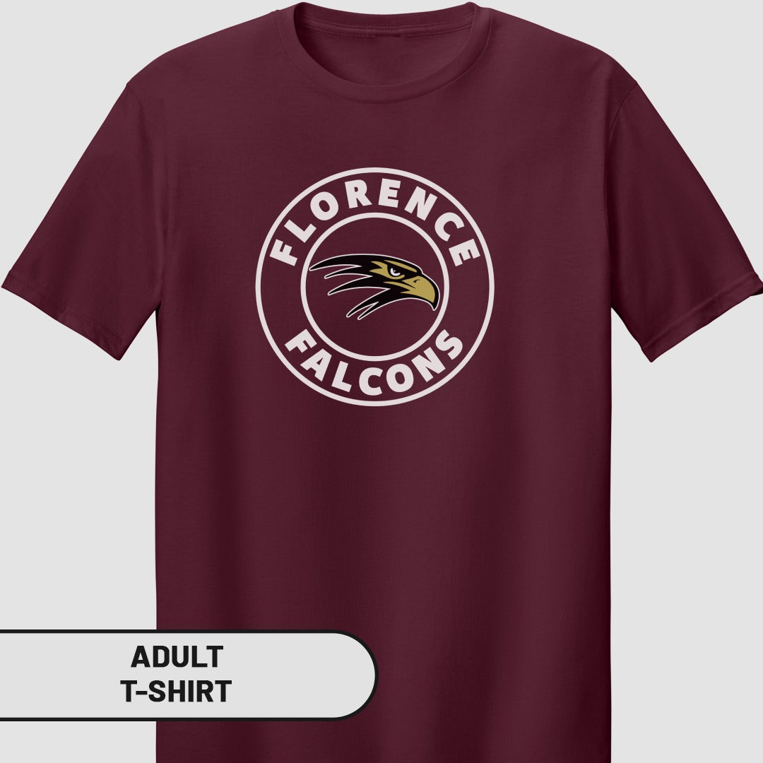 Florence Falcons Adult T-shirt