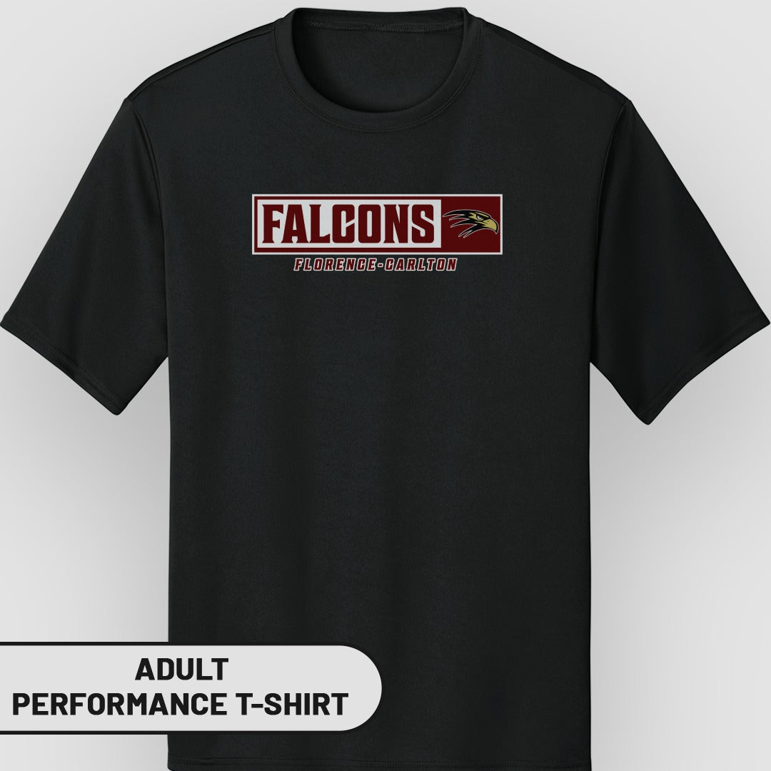 Falcons Florence Carlton Adult Performance T-Shirt