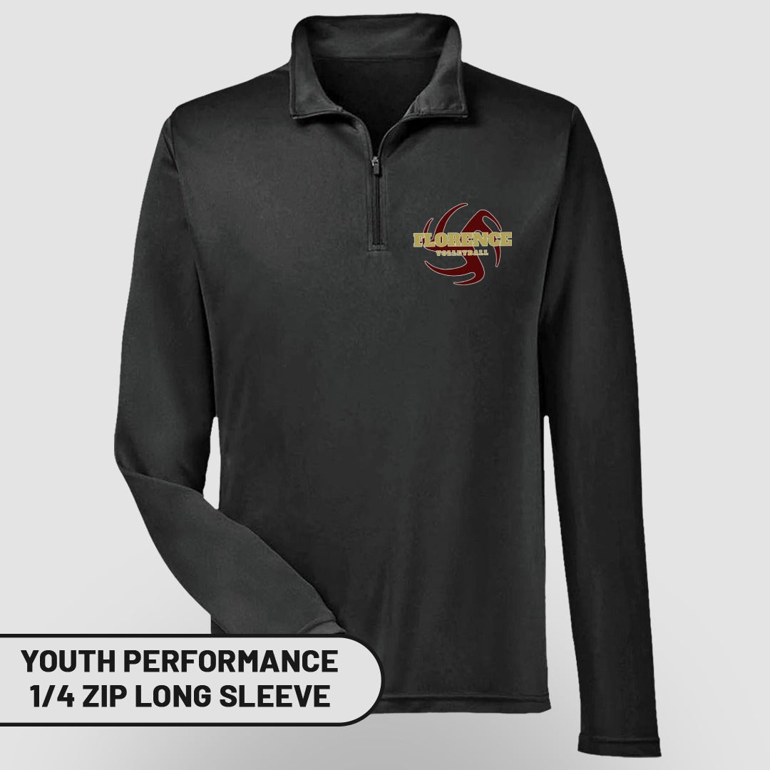Youth Performance 1/4 Zip Long Sleeve Product