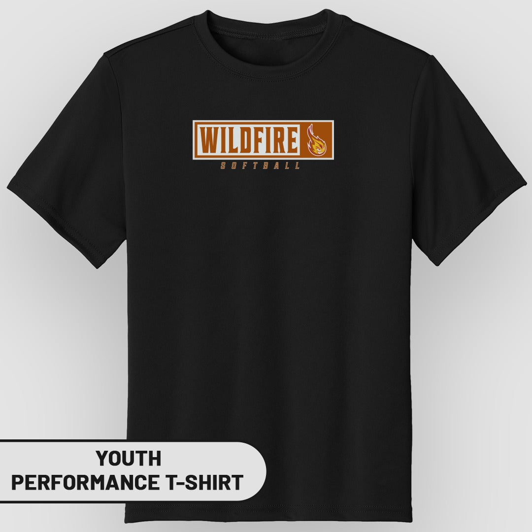 Wildfire Softball Youth Performance T-Shirt