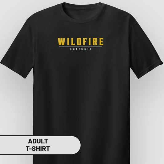 Wildfire Softball Graphic Tee Adult T-Shirt