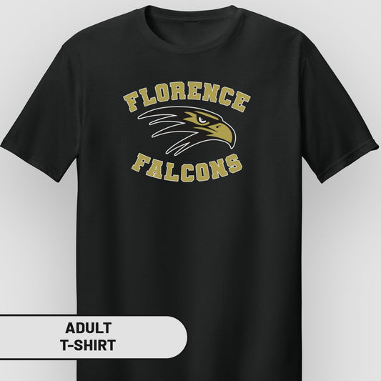 Florence Falcons Graphic Adult T-Shirt