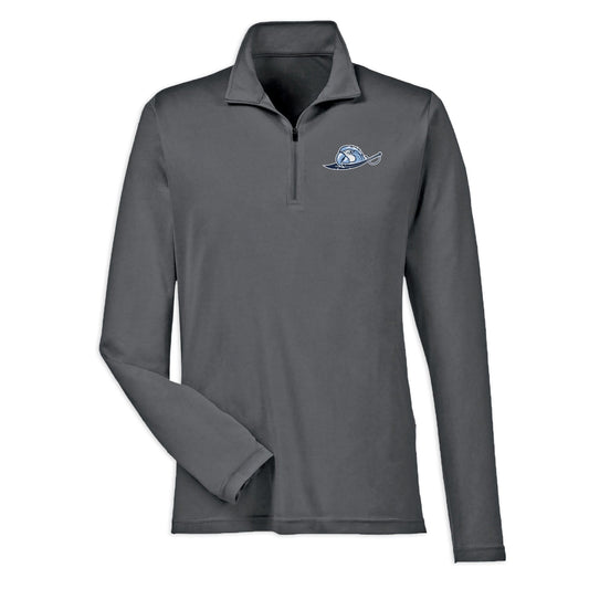 Infinity Design Co Adult 1/4 Zip Long Sleeve Bucs Parrot Cutlass Sabre Adult 1/4 Zip Performance Long Sleeve Shirt | BB010