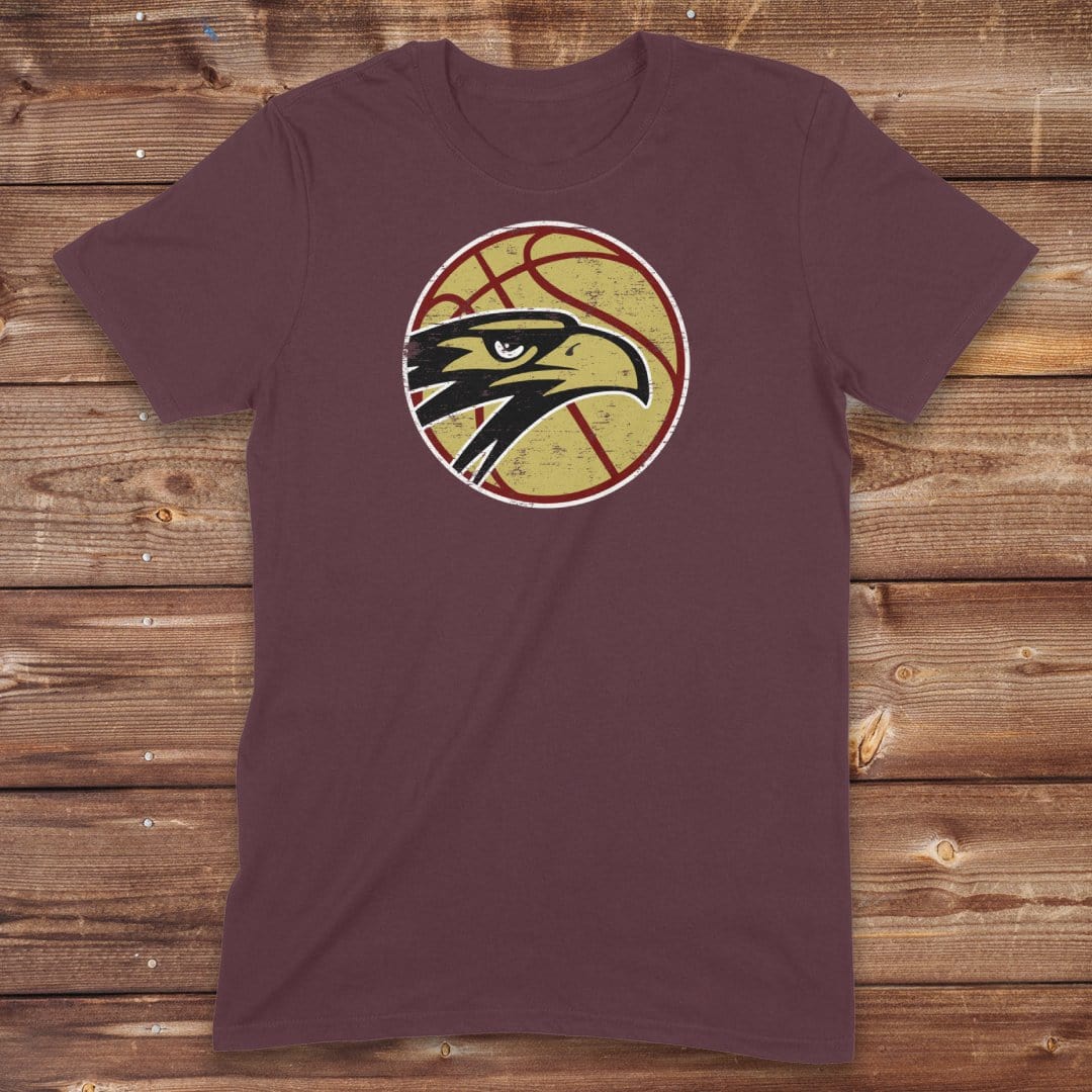 Infinity Design Co Adult Clothing Adult - Falcons Basketball Distressed | FCS-017