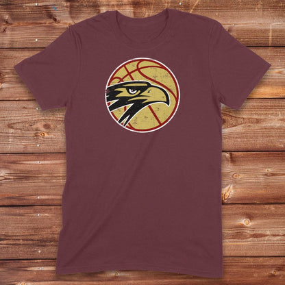 Infinity Design Co Adult Clothing Adult - Falcons Basketball Distressed | FCS-017