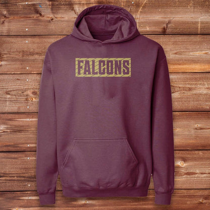 Infinity Design Co Adult Clothing Adult - Falcons Rectangle | FCS-009