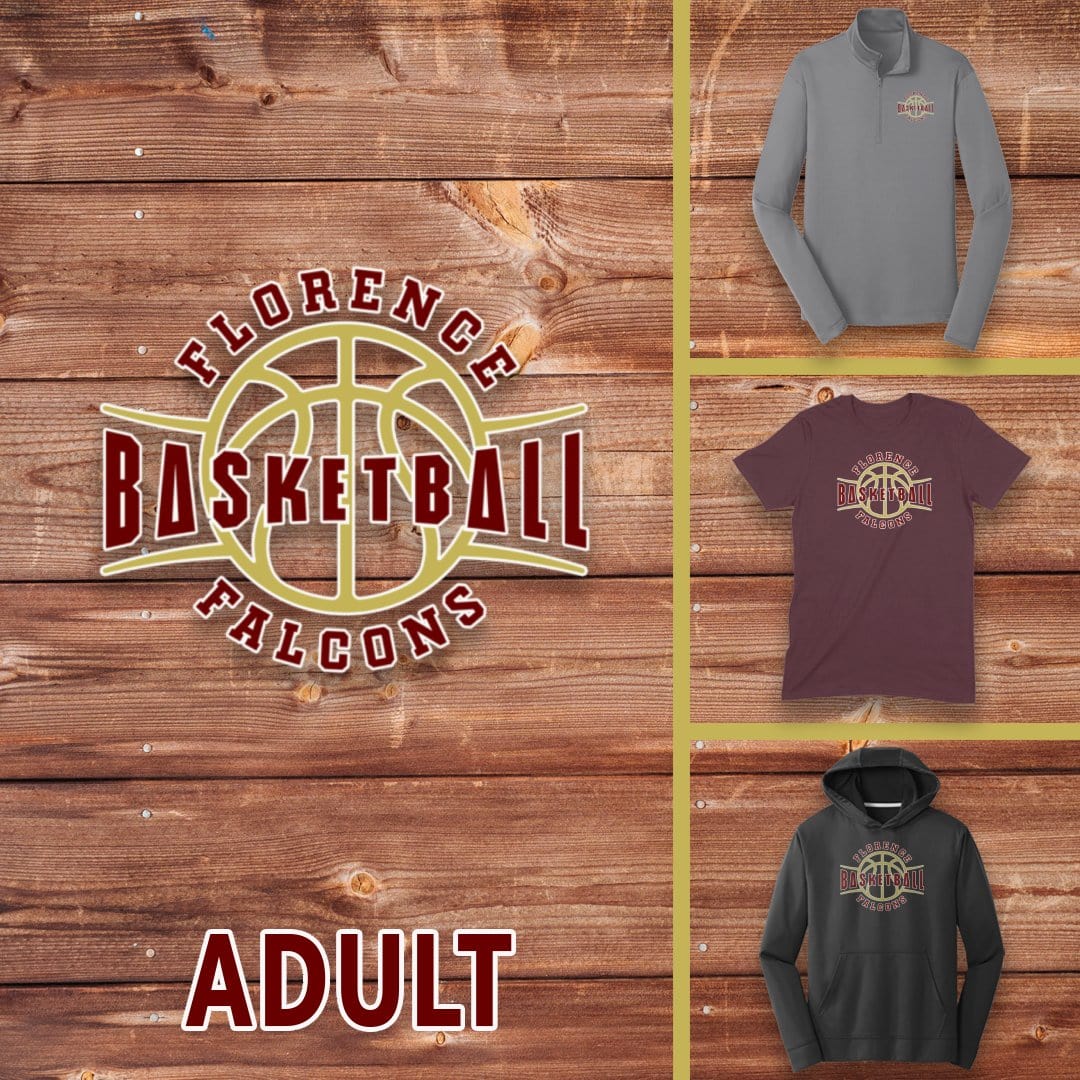 Infinity Design Co Adult Clothing Adult - Florence Falcons Basketball | FCS-020