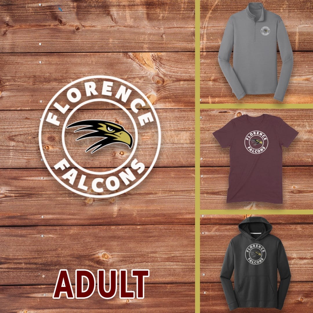 Infinity Design Co Adult Clothing Adult - Florence Falcons Circle | FCS-011