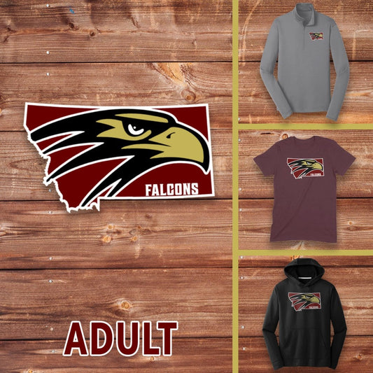 Infinity Design Co Adult Clothing Adult - Florence Falcons Montana | FCS-008