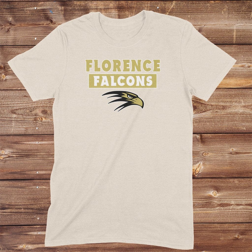 Infinity Design Co Adult Clothing Adult - Florence Falcons Rectangle | FCS-005