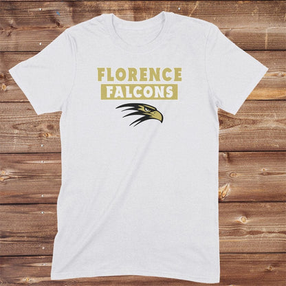 Infinity Design Co Adult Clothing Adult - Florence Falcons Rectangle | FCS-005