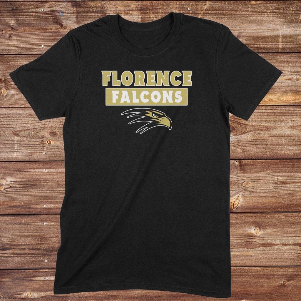 Infinity Design Co Adult Clothing Adult - Florence Falcons Rectangle | FCS-005