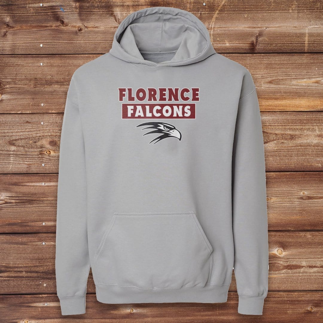 Infinity Design Co Adult Clothing Adult - Florence Falcons Rectangle | FCS-005