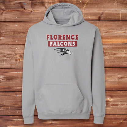 Infinity Design Co Adult Clothing Adult - Florence Falcons Rectangle | FCS-005