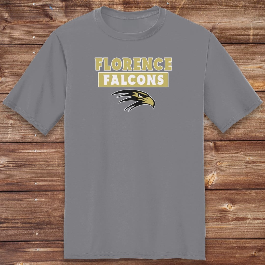 Infinity Design Co Adult Clothing Adult - Florence Falcons Rectangle | FCS-005