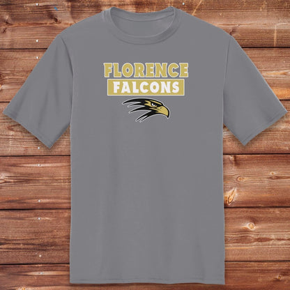 Infinity Design Co Adult Clothing Adult - Florence Falcons Rectangle | FCS-005