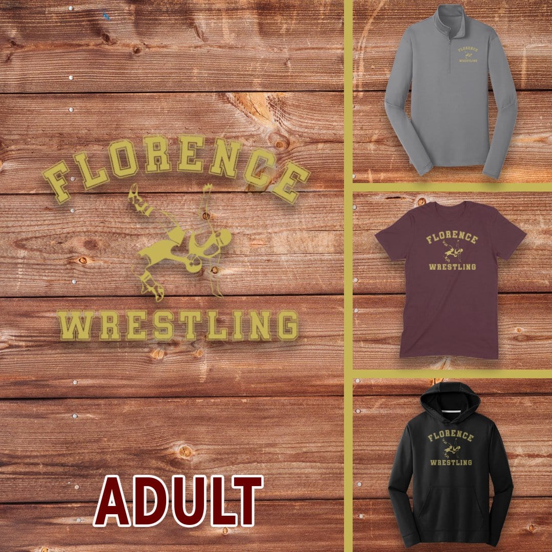 Infinity Design Co Adult Clothing Adult - Retro Florence Wrestling | FYW-013