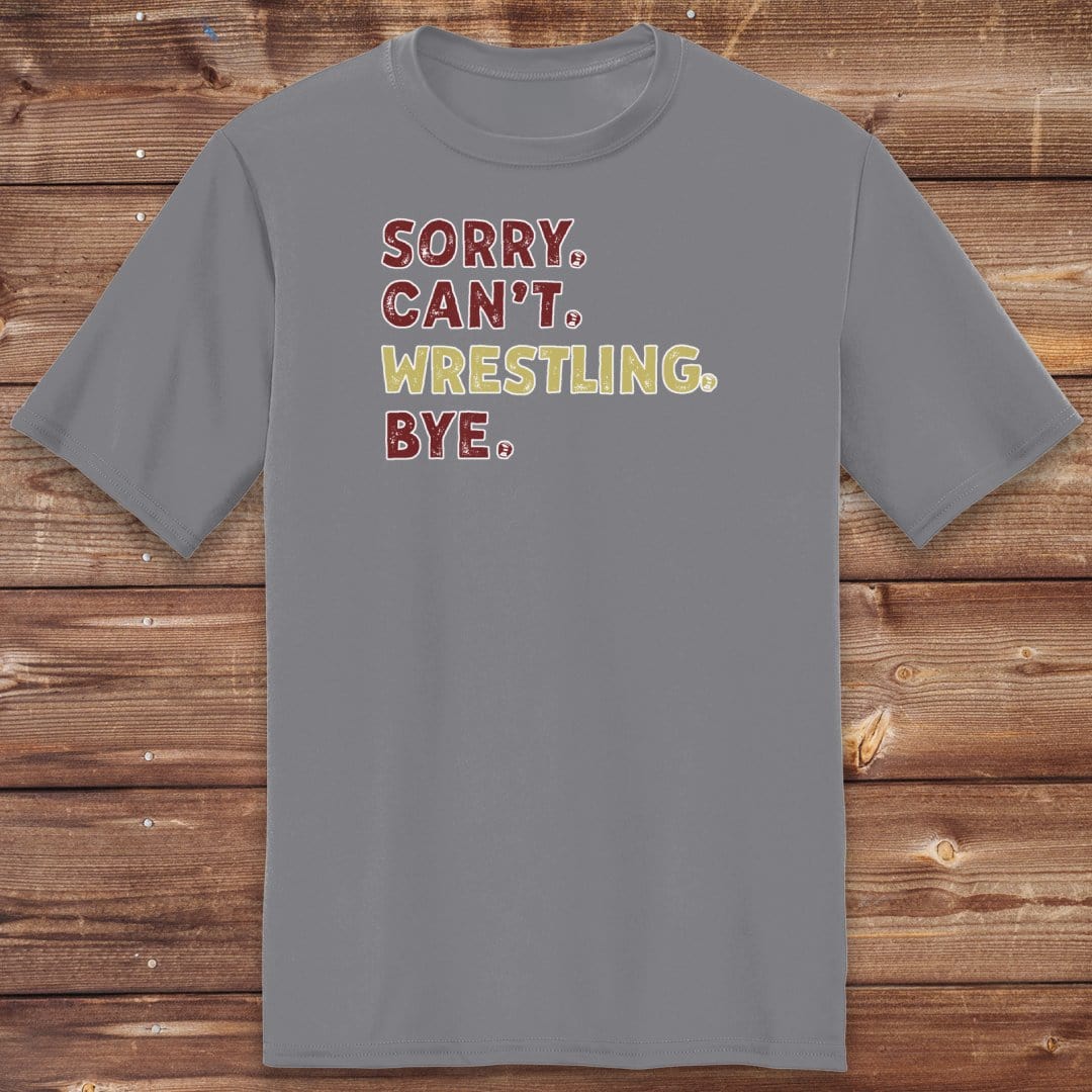 Infinity Design Co Adult Clothing Adult - Sorry Can't Wrestling Bye | FYW-003