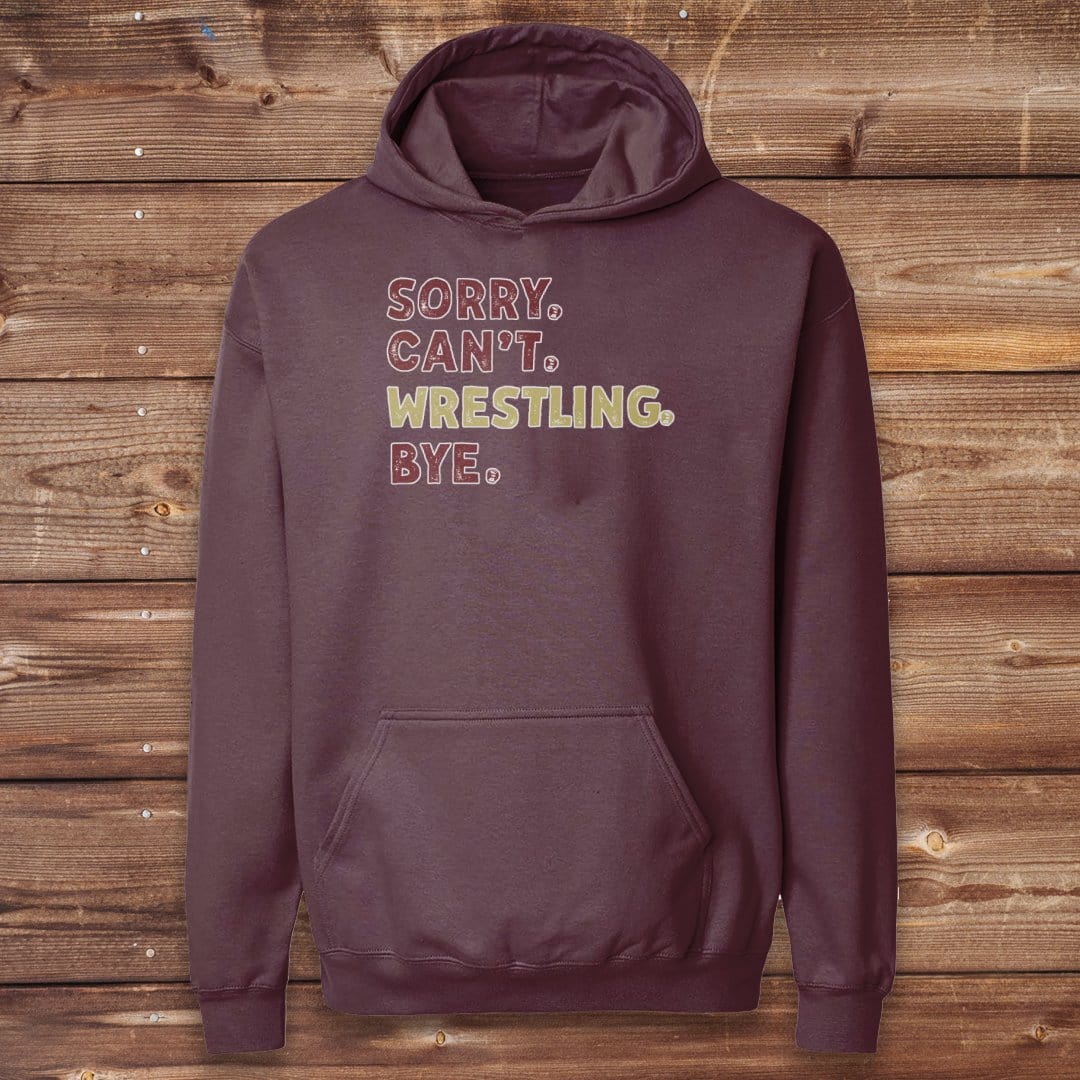 Infinity Design Co Adult Clothing Adult - Sorry Can't Wrestling Bye | FYW-003
