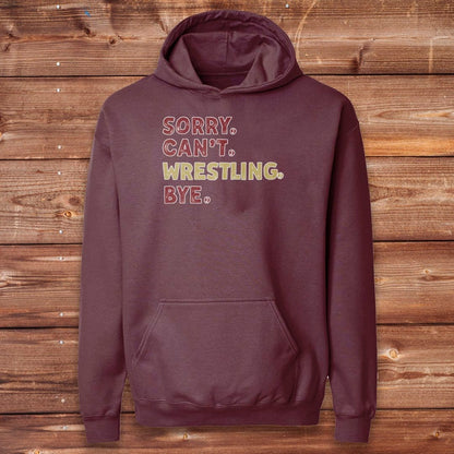 Infinity Design Co Adult Clothing Adult - Sorry Can't Wrestling Bye | FYW-003