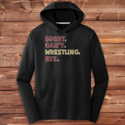 Infinity Design Co Adult Clothing Adult - Sorry Can't Wrestling Bye | FYW-003