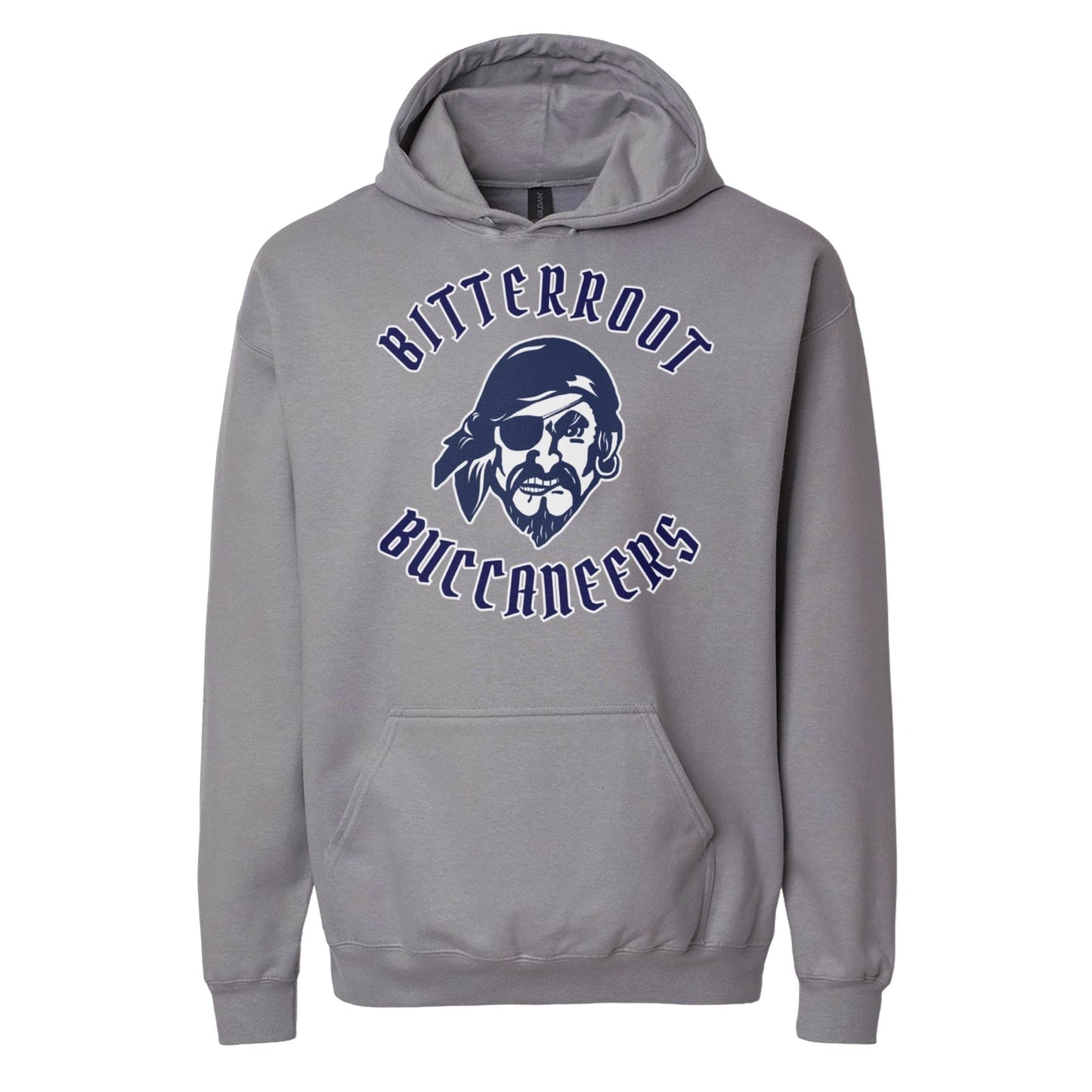 Infinity Design Co Adult Hoodie (Unisex) Bitterroot Buccaneers Pirate Adult Hoodie | BB004