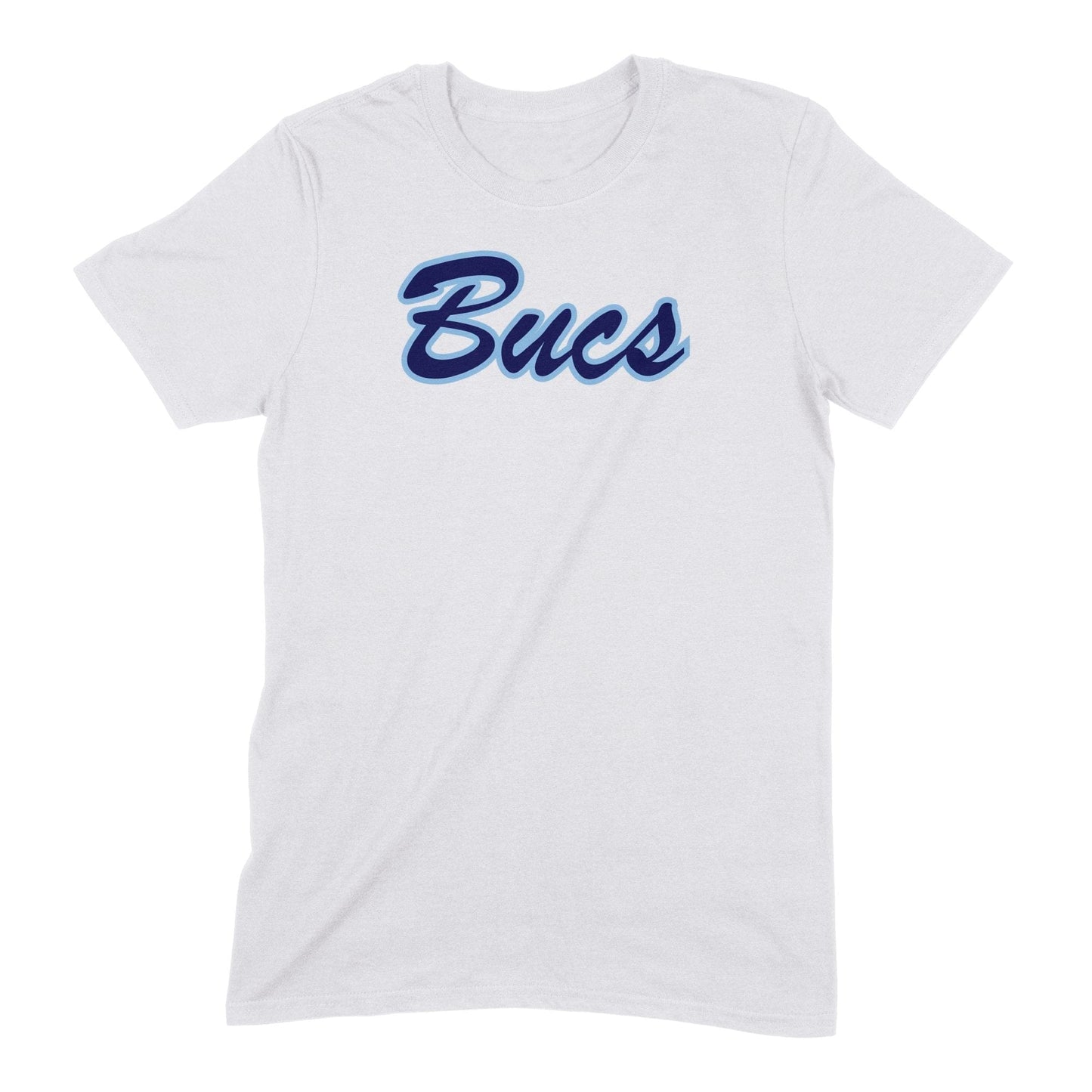 Infinity Design Co Adult T-Shirt (Unisex) Classic Bucs Script Adult T-Shirt | BB007