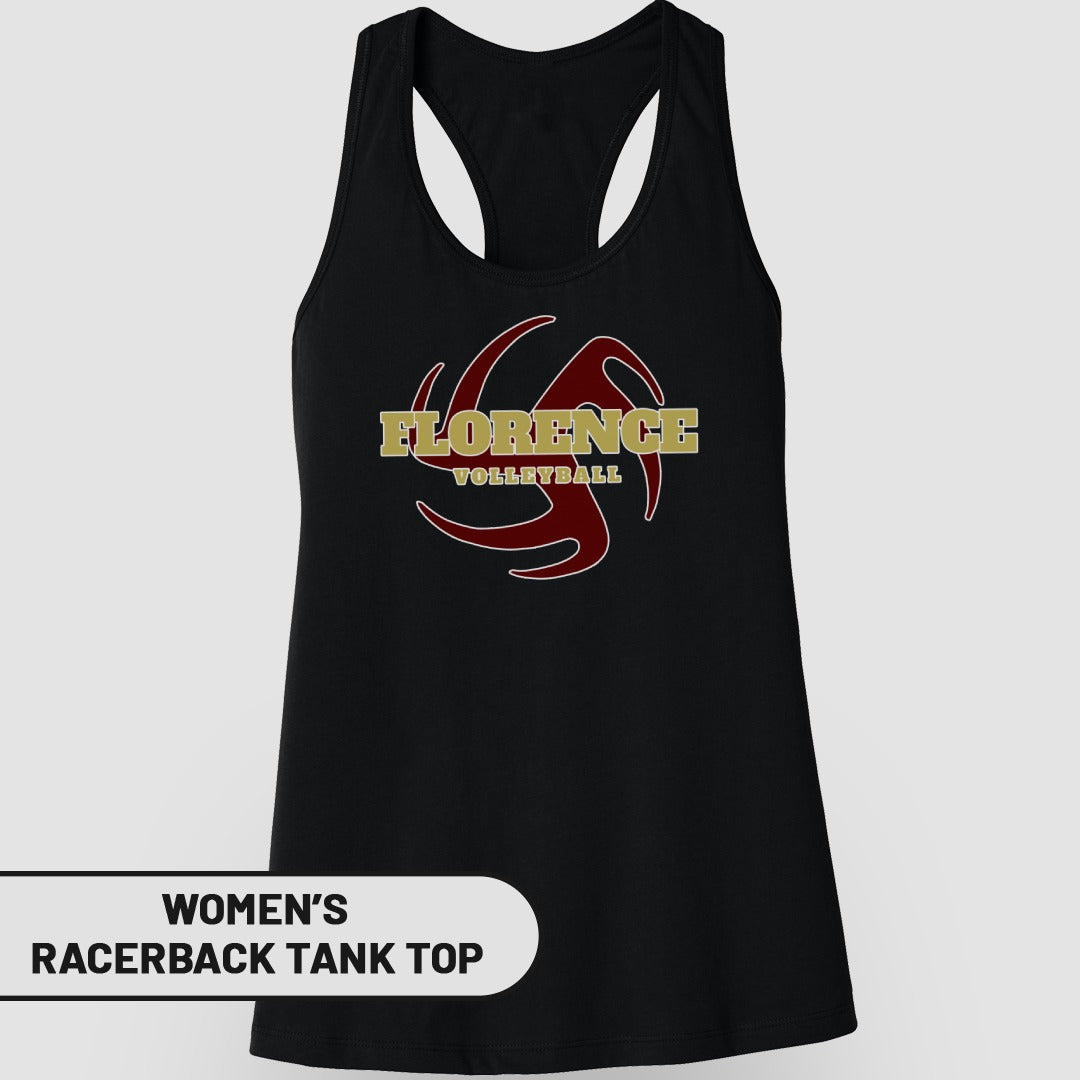 Florence Volleyball Women's Racerback Tank Top