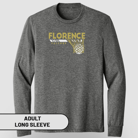 Florence Falcons Adult Long Sleeve Shirt